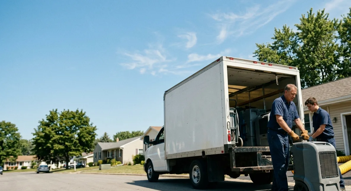 Water Damage Cleanup in Plainfield, OH near me